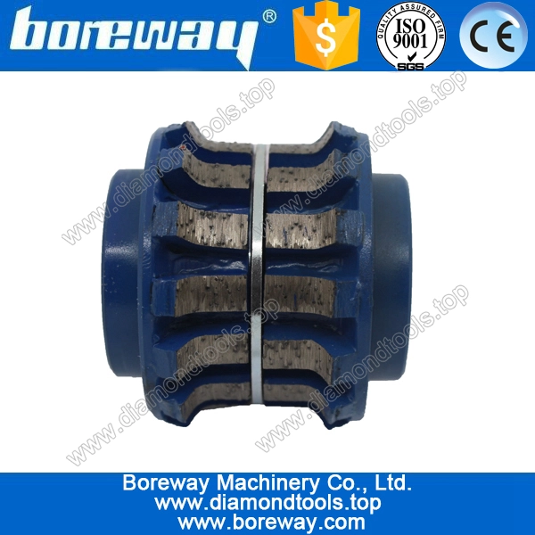 Hot sell T20(R3)*M10 protable segmented type diamond router bit for stone slabs