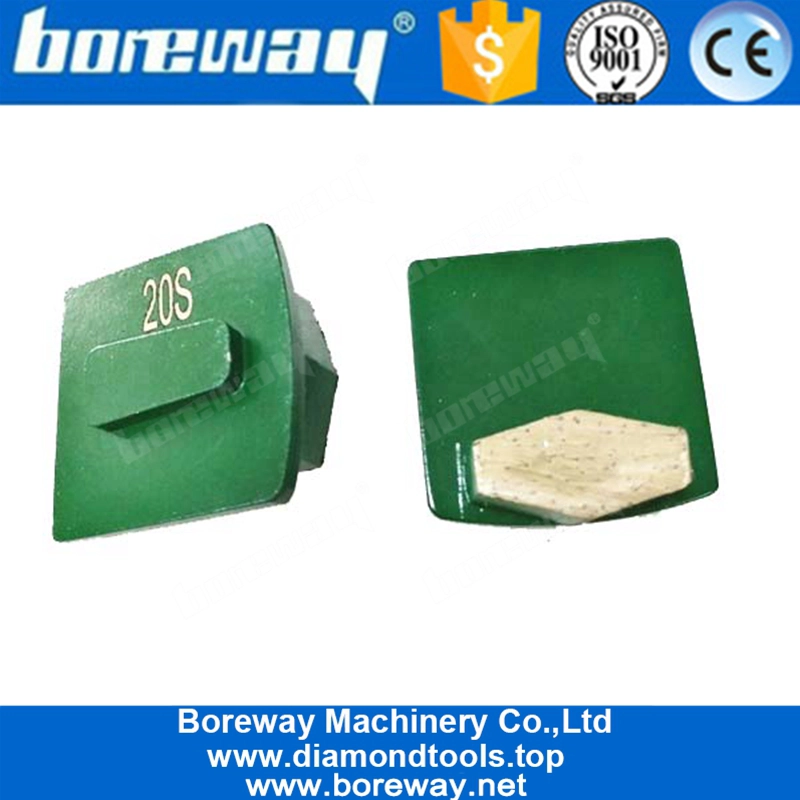 Husqvarna Hexagon Segment Diamond Metal Concrete Grinding Block