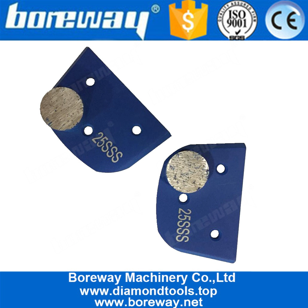 Lavina Diamond Grinding Plate With Single Round Segment