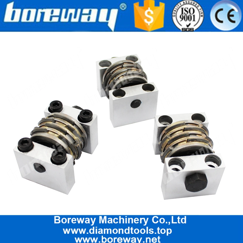 Mittleres Komma Finishing Bush Hammer Roller für Marmor und Steinboden
