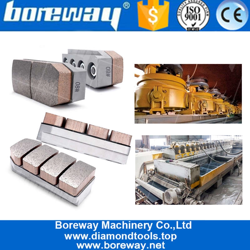 Metal Bond Diamond Fickert Type Block Concrete Granite Marble grinding Tools Polishing Pads For Manufacturer
