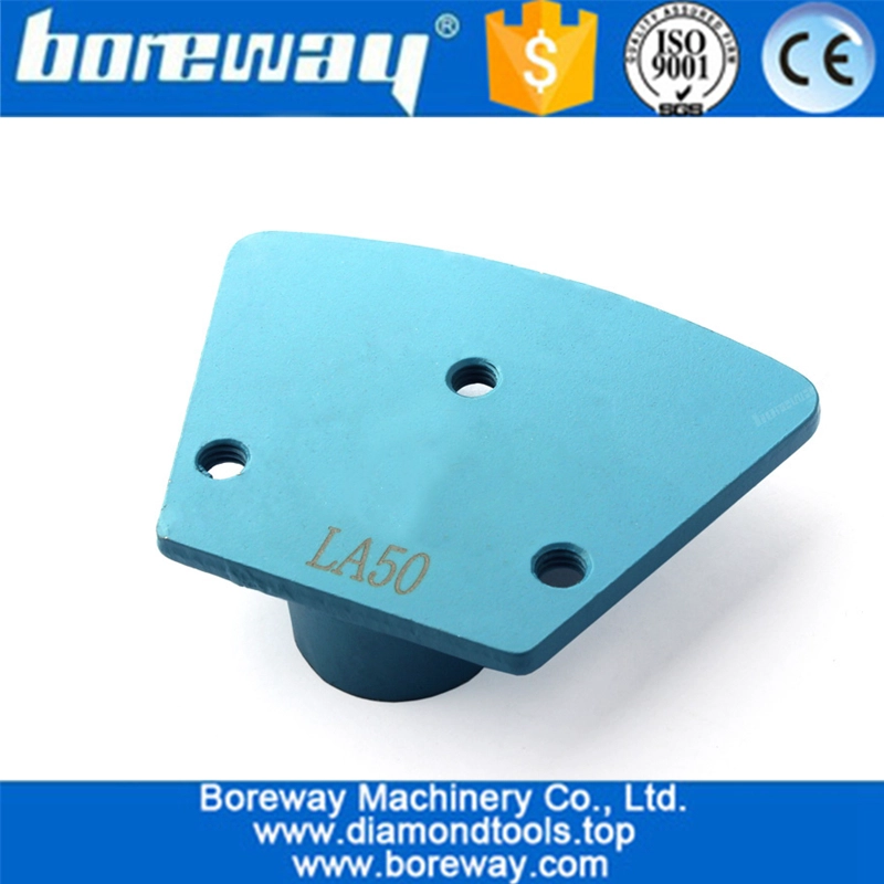 Metal Trapezoid Diamond Pad Grinder For Grinding Concrete Terrazzo Floor Renovation
