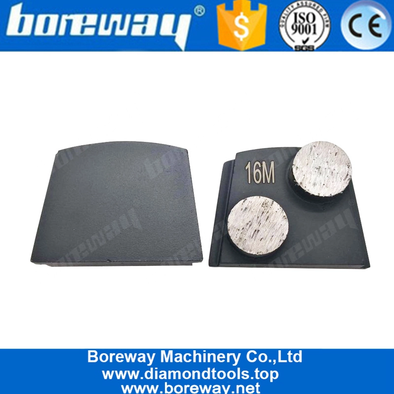 PHX Trapezoid Shape Two Round Segment Metal Grinding Pad