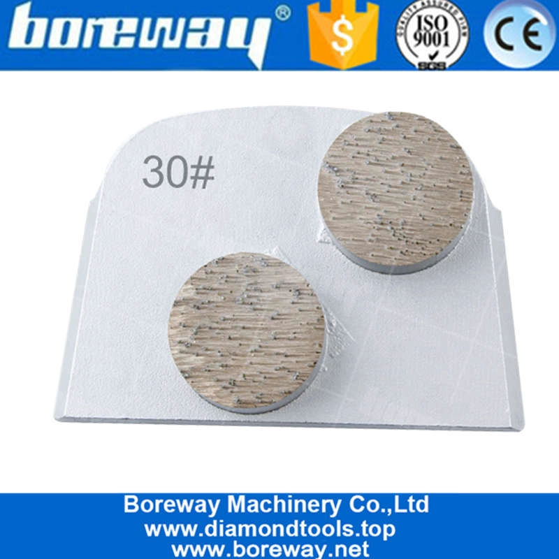 Professional Made In China Wholesale Double Round Grinding Segment Shoe For Concrete Lavina Floor Grinder