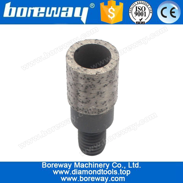 Braço Radial Máquina áspero Grit masculinos Bits Tópico Replacement Cutting Incremental dedo diamante com suporte