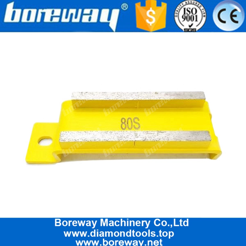 Rectangle Shape Double Bar Metal Grinding Polishing Pad
