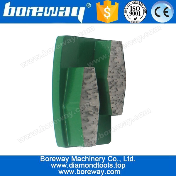 Redi-Lock Adapter Chunk Double Bar Segment Diamond Grinding Shoes