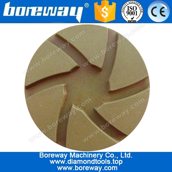 Resin Hybrid Velcro Backing Swirl Polishing Disc