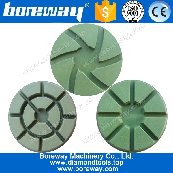 Resin Hybrid Velcro Backing Swirl Polishing Disc