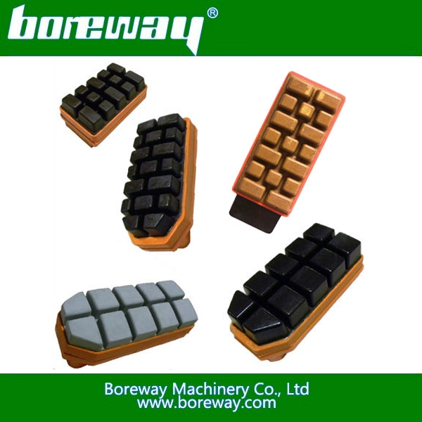 Resin bond bricks