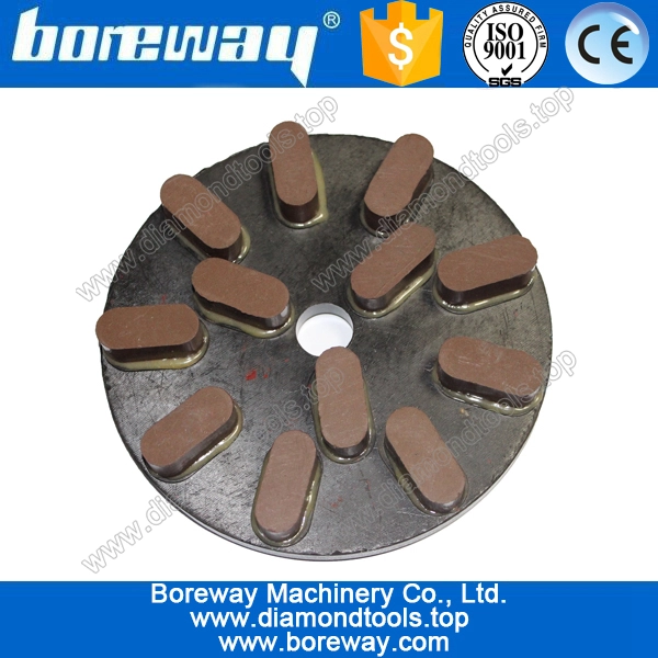 Resin filled diamond grinding disc