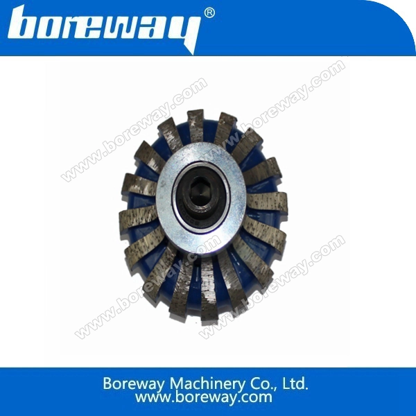 Rrouter bit sharpening F shape