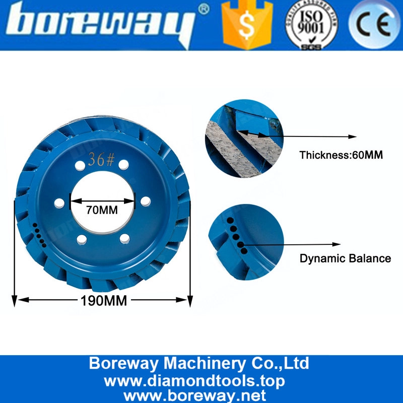 Sale In India Turkey Brazil Usa Boreway Wet Use Quartz Calibrating Wheels For Automatic Disc Calibrating Grinding Machine Line