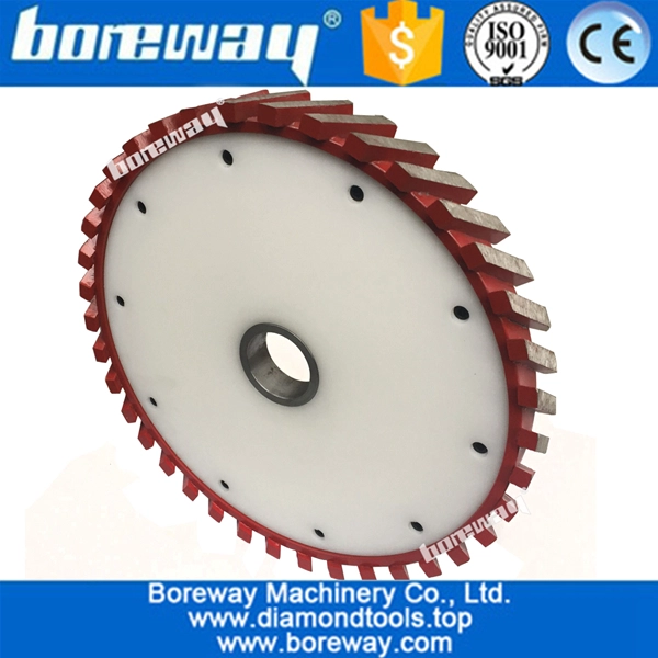 Silent Round Grinding Wheel With Straight or Oblique Segment For Milling Granite