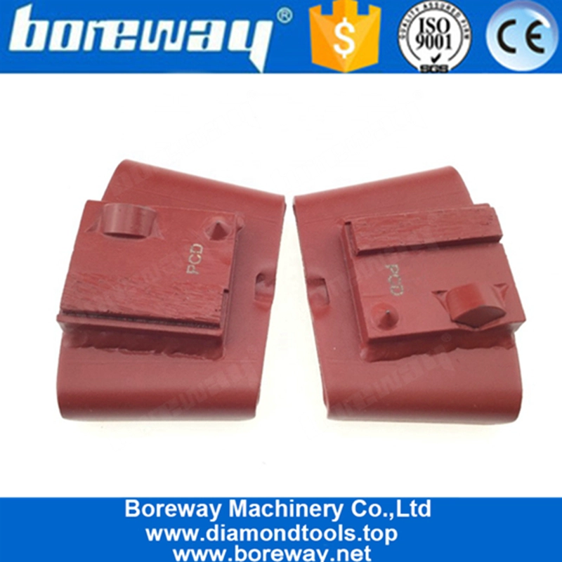 Single Segment PCD and Alloy HTC Concrete Grinding Shoes For HTC Grinder