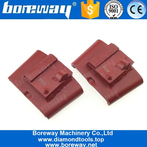Single Segment PCD and Alloy HTC Concrete Grinding Shoes For HTC Grinder