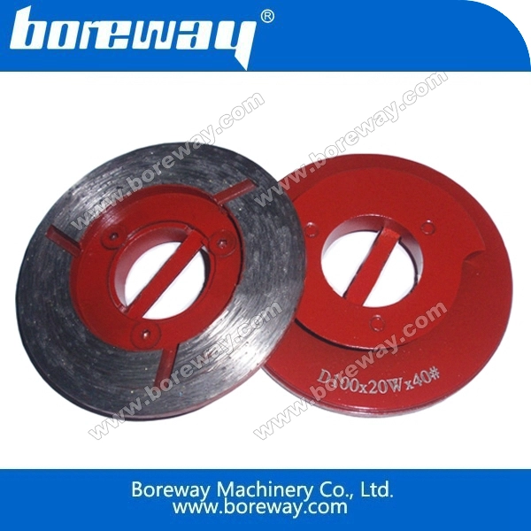 Snail lock diamond cup grinding wheels