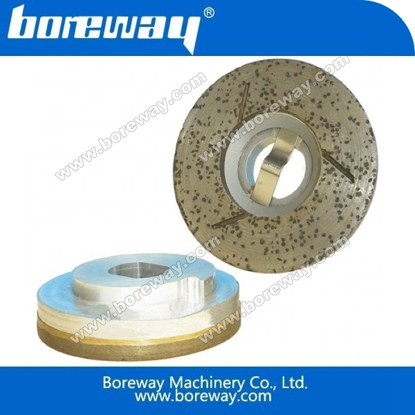 Snail lock diamond cup grinding wheels