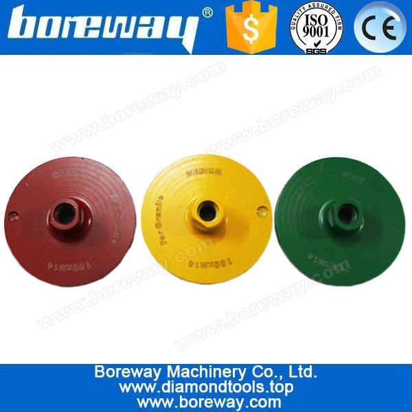 Spiral Flat Resin Filled Cup Wheel with 12 Diamond Segments