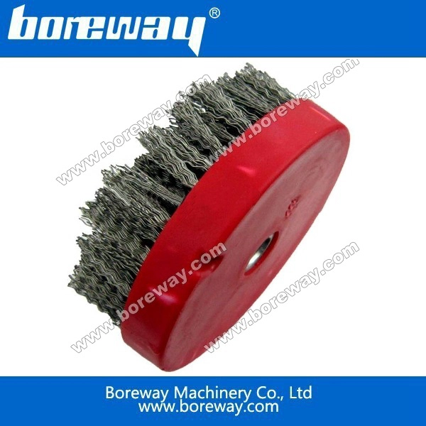 Steel brush and antique brush