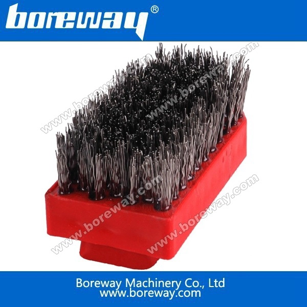 Steel brush and antique brush