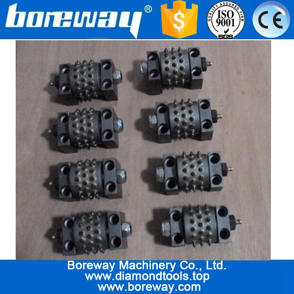 Supply 45s Diamond Bush Hammered Roller For Concrete
