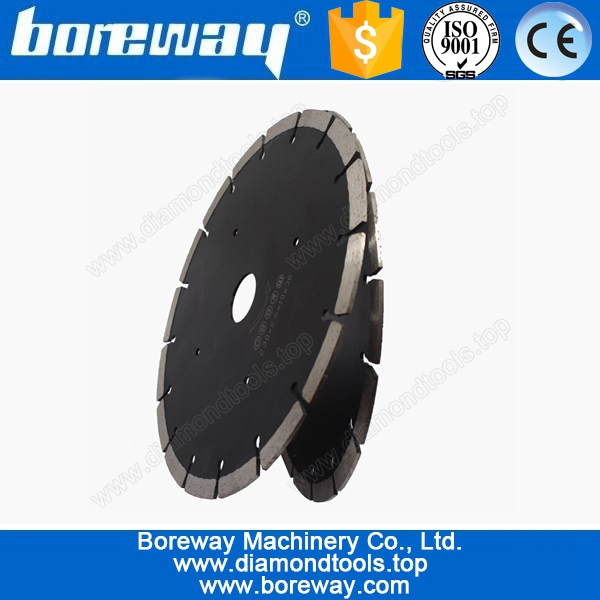 Supply D230mm Diamond Segmented Cutting Blade Saws With Key Holes D230*2.6*10*30mm