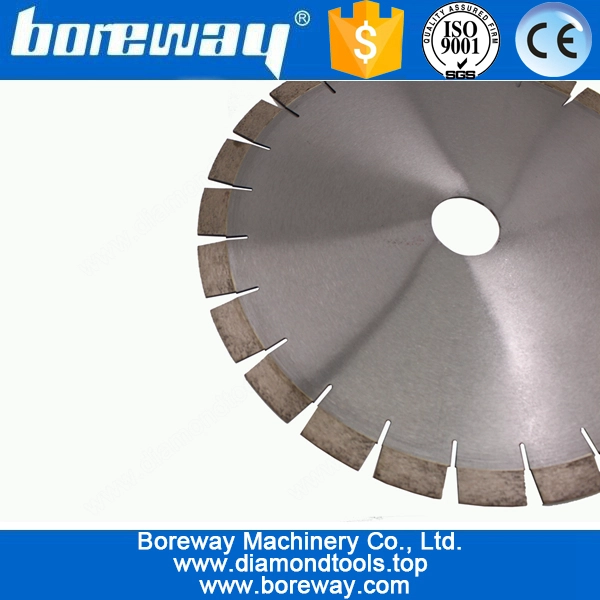 Fourniture D350 * 3.2 * 20 * 40mm * 50 / 60mm Diamond Slient Cutting Saw For Granite