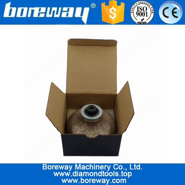 Supply D80xF20xM12 Diamond Metal Continuous Router Grinding Bit For Slab