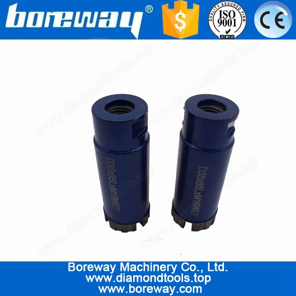 Supply Diamond Drill Bit Set For Granite D35*85L*M16