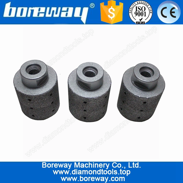 Supply Diamond Vacuum Brazed Polishing Wheel For Countertop D50*45T*M14