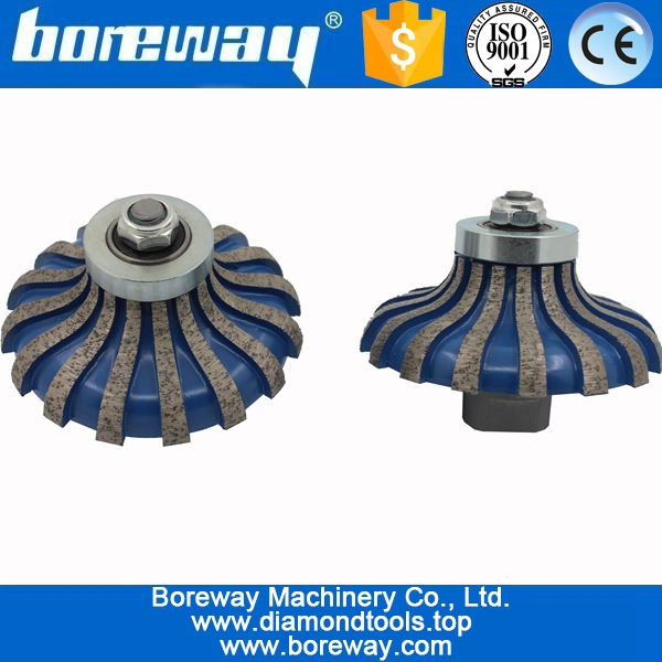Supply F30*5/8"-11 Diamond Coarse Grinding Router Cutter Wheel For Stone