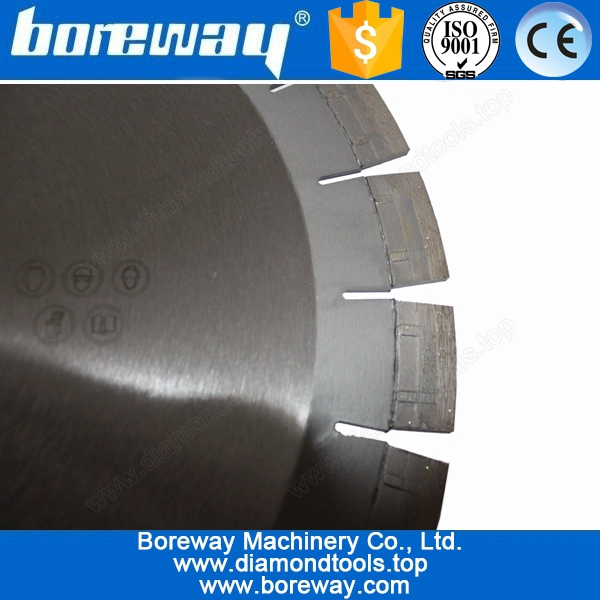 Supply Laser Welding Diamond Slient Saw Blade For Granite D350*3.6*20*40*50/60mm
