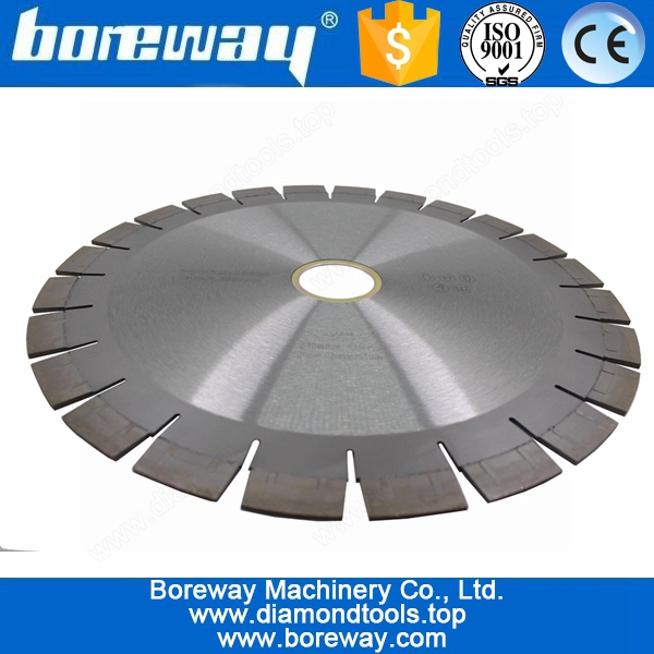 Supply Laser Welding Diamond Slient Saw Blade For Granite D350*3.6*20*40*50/60mm