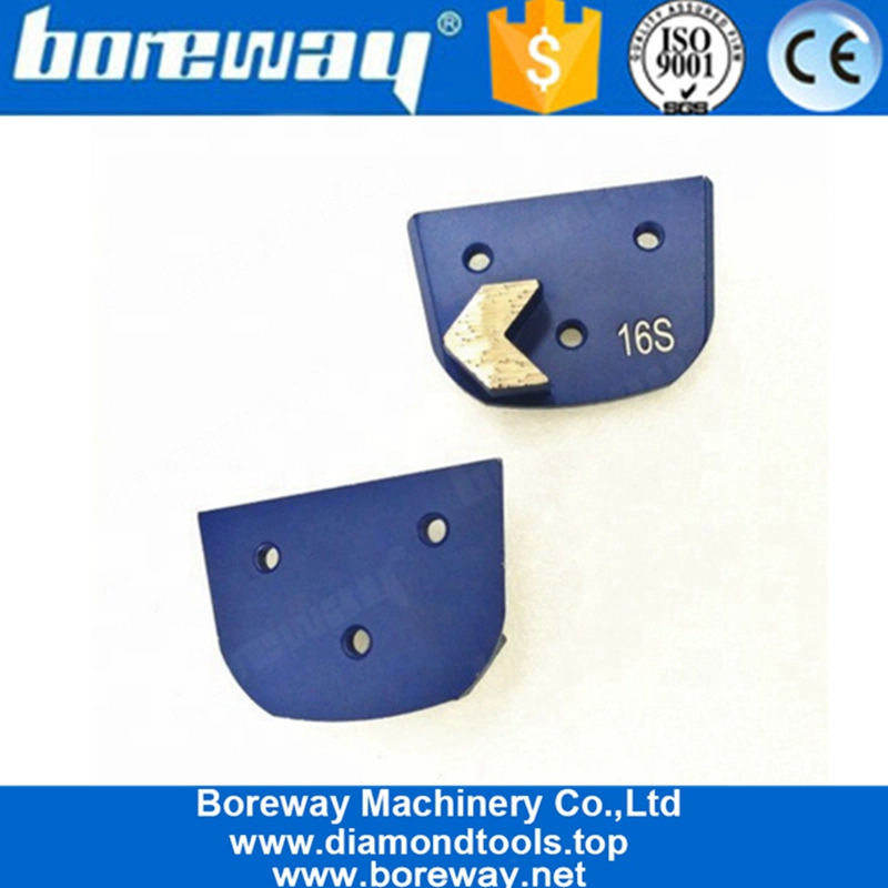Top Sharpness Arrow Segments Lavina Concrete Diamond Grinding Pads For Concrete Terrazzo Floor
