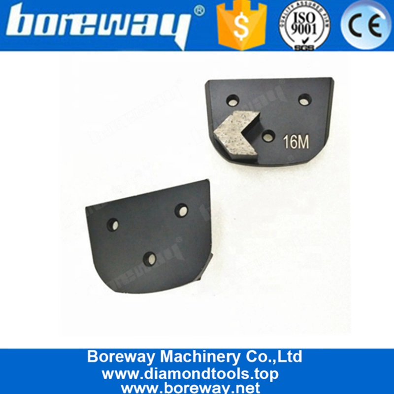 Top Sharpness Arrow Segments Lavina Concrete Diamond Grinding Pads For Concrete Terrazzo Floor