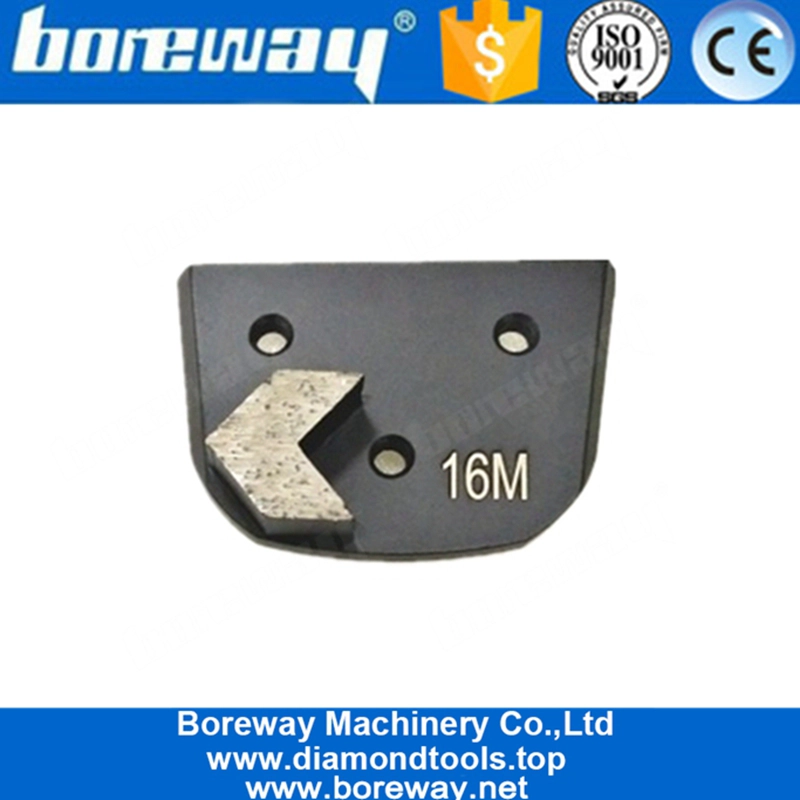 Top Sharpness Arrow Segments Lavina Concrete Diamond Grinding Pads For Concrete Terrazzo Floor