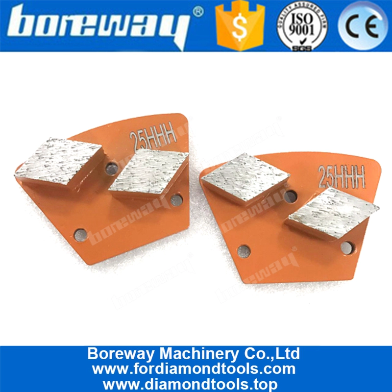 Trapezoid Type Rhombus Bar Segment Floor Polishing Grinding Disc