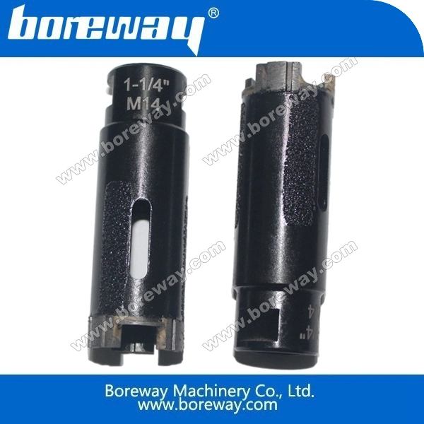 Turbo segment diamond core drill bit