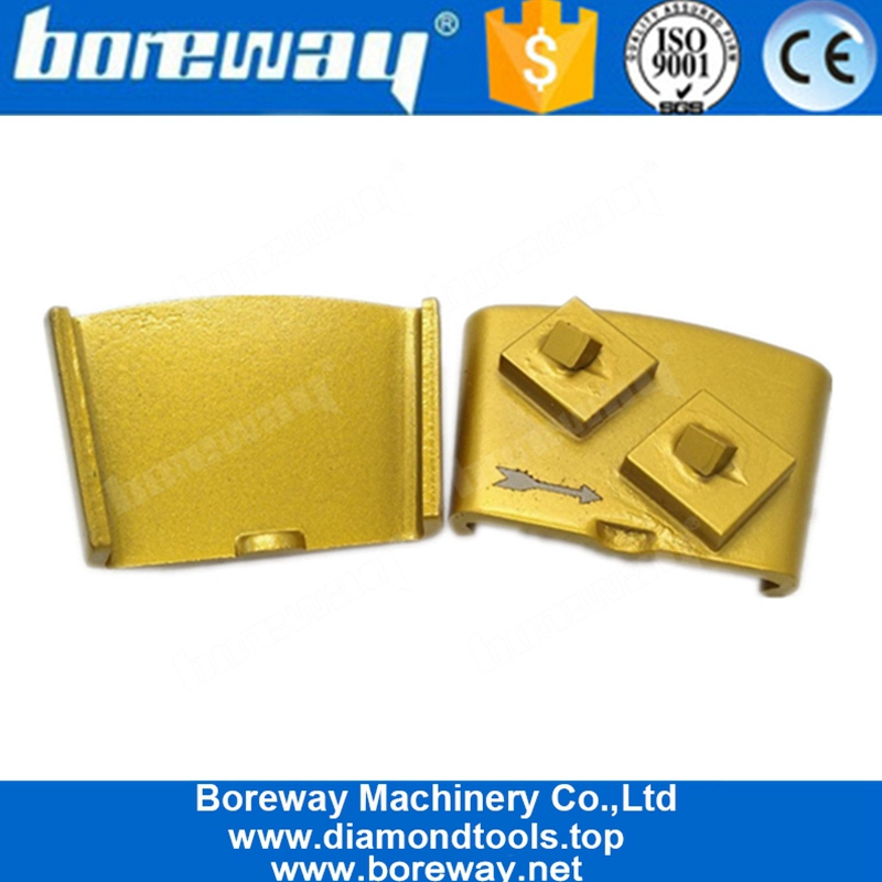 Two Reverse Quarter PCD HTC Grinding Disc For Epoxy Removing