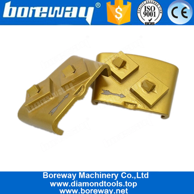 Two Reverse Quarter PCD HTC Grinding Disc For Epoxy Removing
