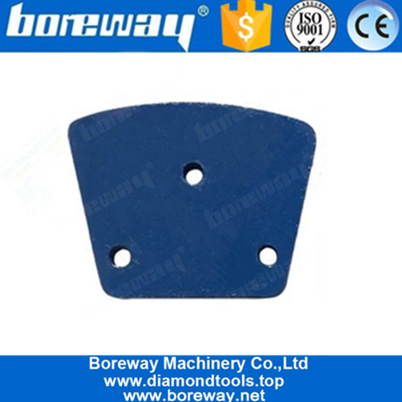Dos segmentos redondos PCD trapezoide concreto pulido zapatos para epoxi Remova