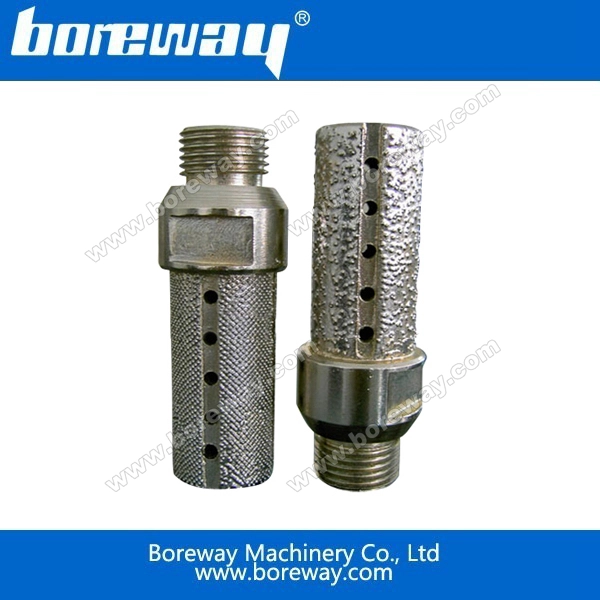 Vacuum brazed finger bit、sink wheel