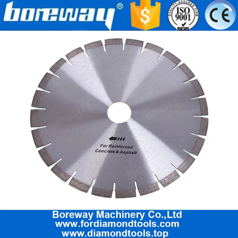 Wet Cutting 350mm Diamond Saw Blades for Reinforced Concrete