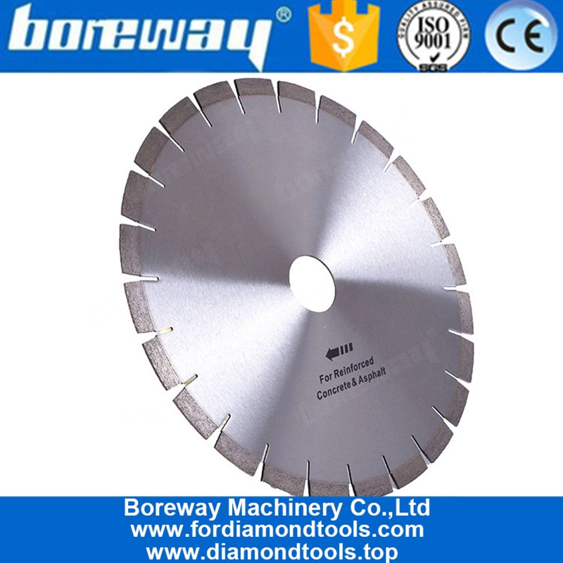 Wet Cutting 350mm Diamond Saw Blades for Reinforced Concrete