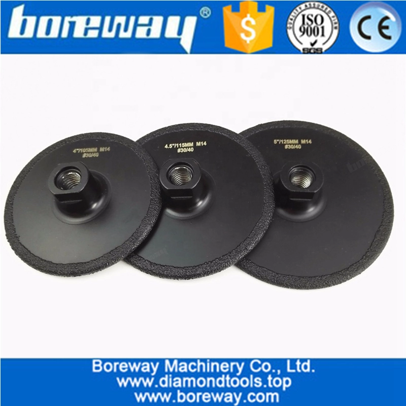 Wholesale Vacuum Brazed diamond grinding cup wheel for all Stone and Construction Material grinding disc china manufacturer