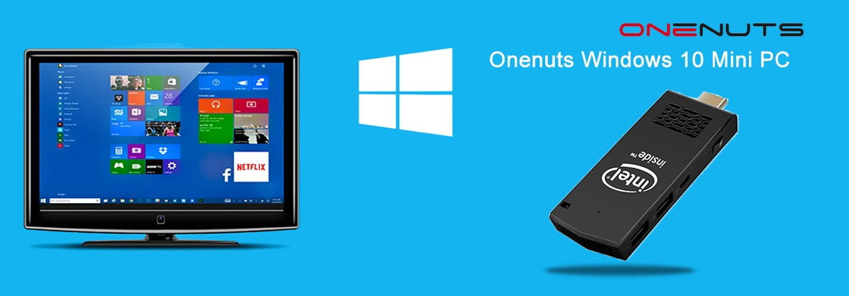 Onenuts Nut 2 Intel Mini PC Stick USB Dongle Windows 10 Computer Stick