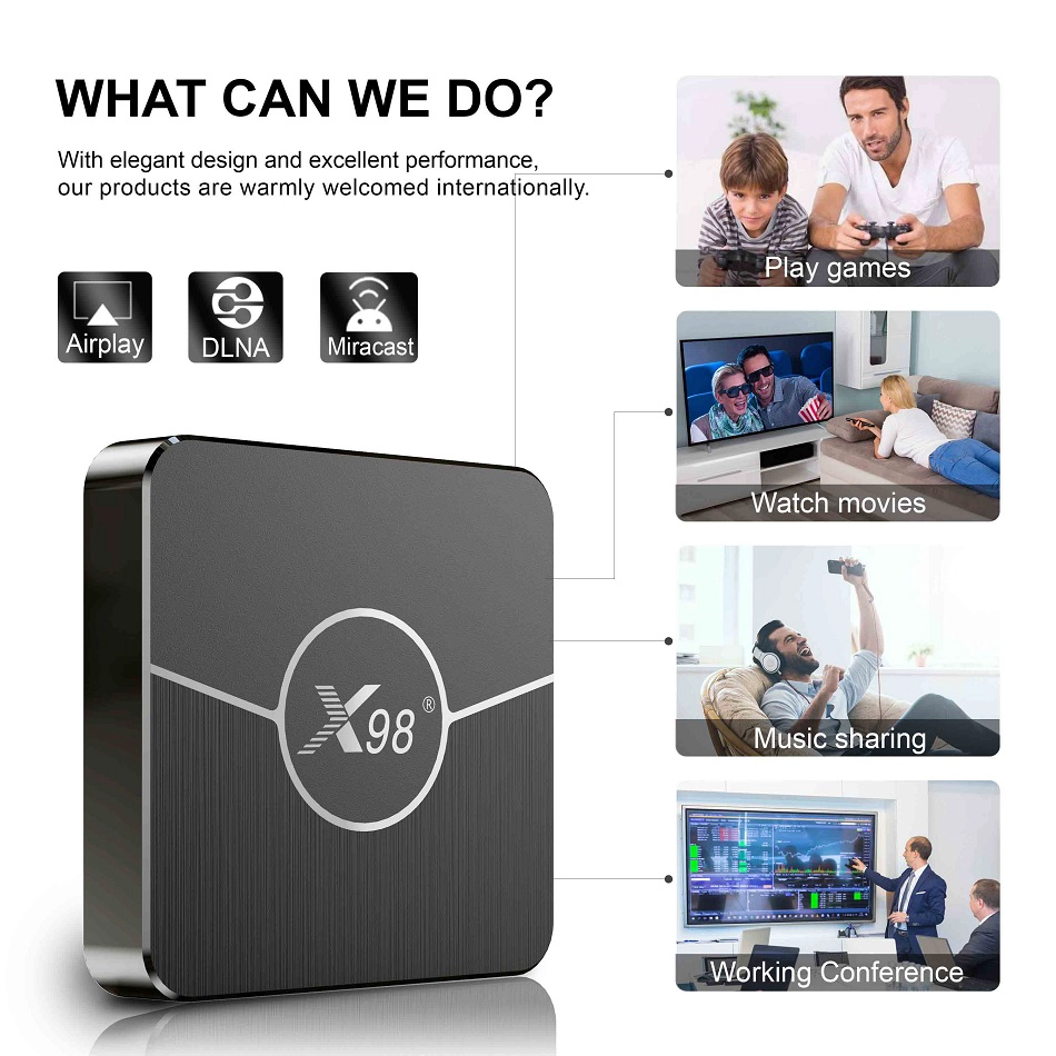 X98 Puls Android TV Box