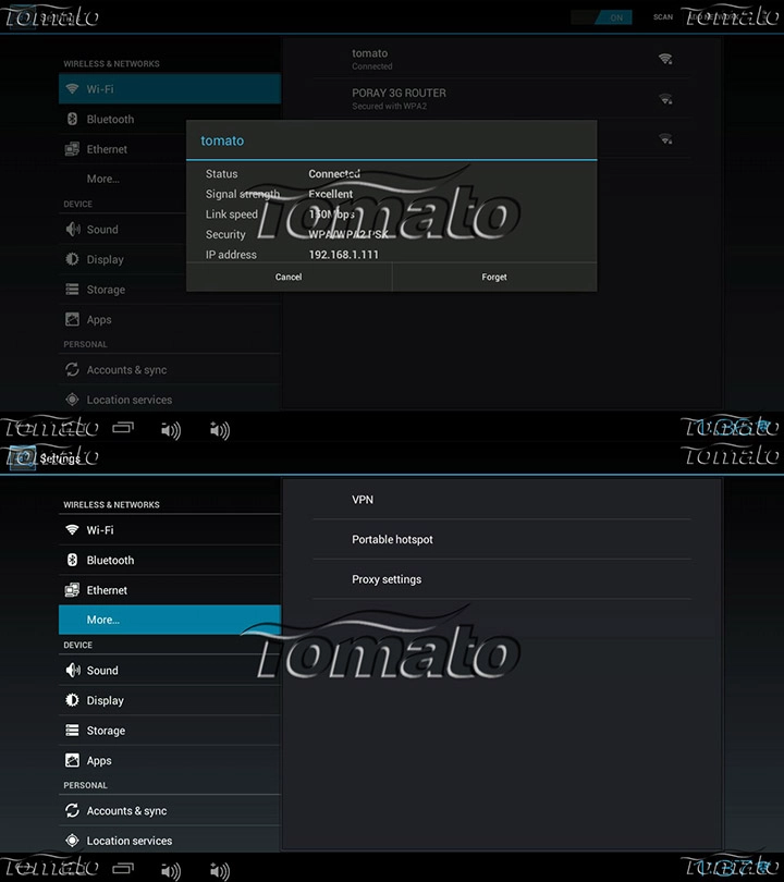 Android 4.0 TV box XBMC media player internal HDD support M3H