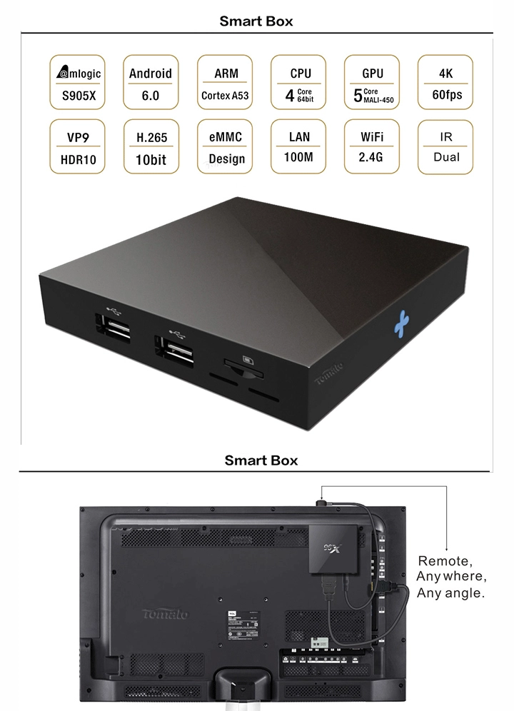 Android TV Box DLNA Amlogic S905X